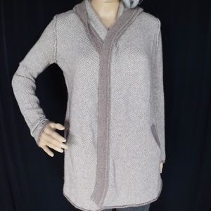 Cream / Tan 360 Cashmere Cardigan / S - M / EUC